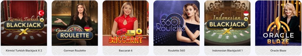 Ζωντανό καζίνο Sushi Casino